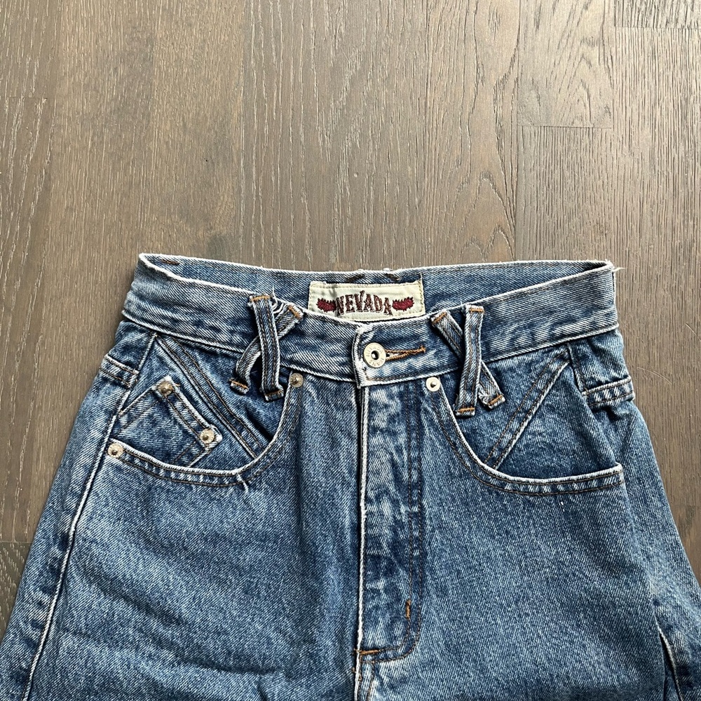 Nevada vintage high rise blue jeans